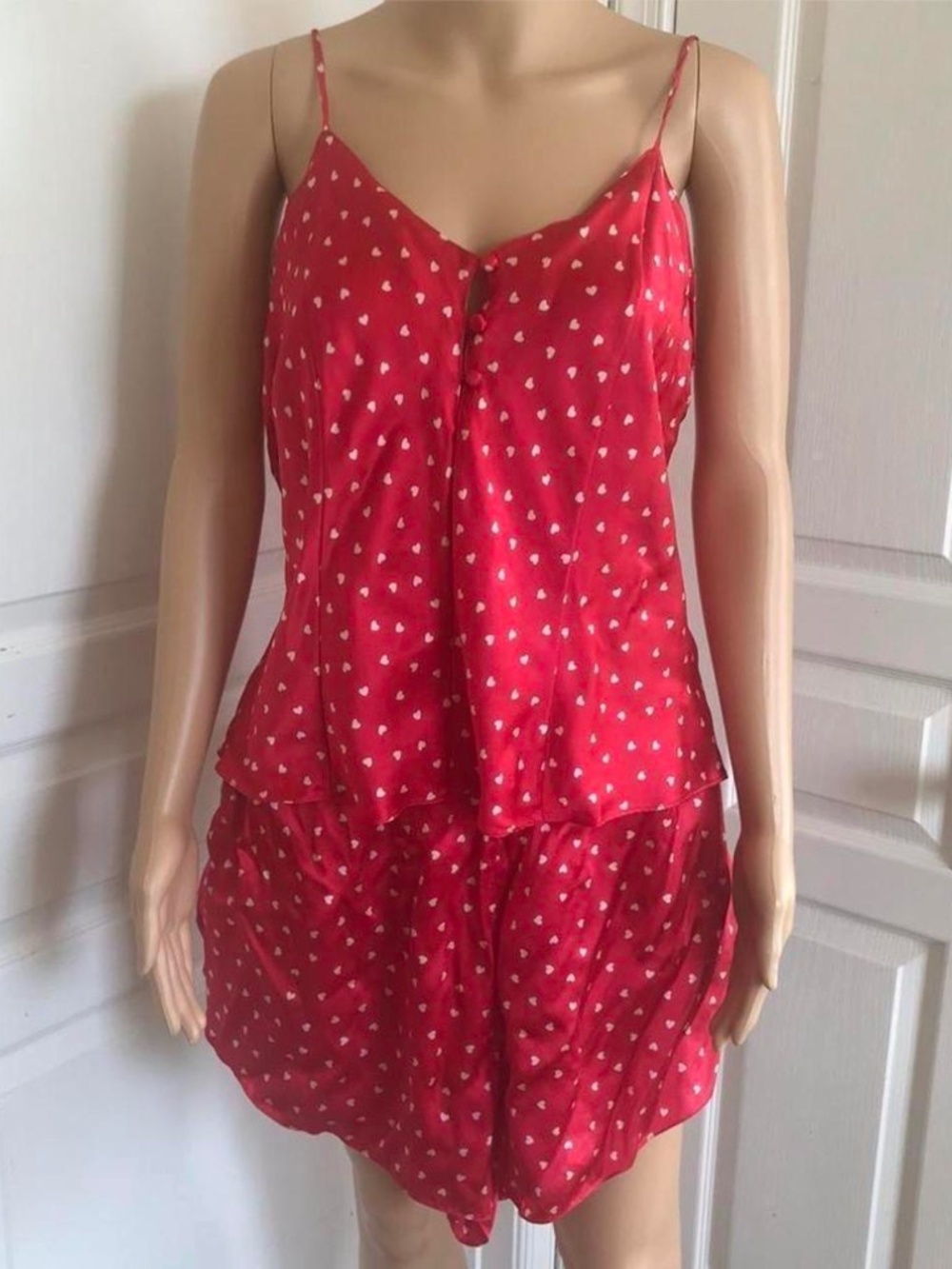 🌹Vintage🌹Silk Pajama Set Size XL